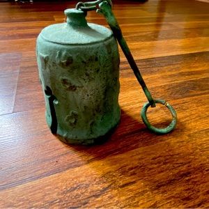 Antique copper bell.